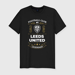 Мужская slim-футболка Leeds United FC 1