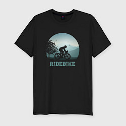 Футболка slim-fit RideBike, цвет: черный
