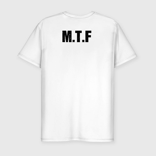 Мужская slim-футболка Эта-10 / Белый – фото 2