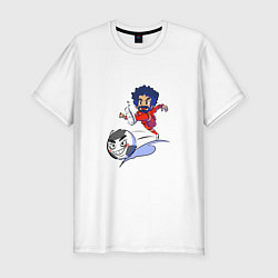 Мужская slim-футболка Football - Salah