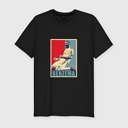 Мужская slim-футболка Benzema