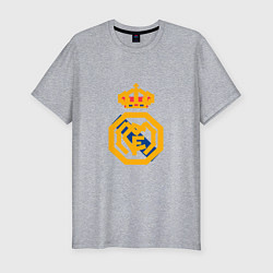 Футболка slim-fit Football - Real Madrid, цвет: меланж