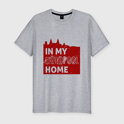 Мужская slim-футболка Home - Liverpool