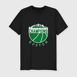 Мужская slim-футболка Champions - Boston