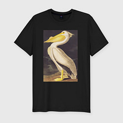 Мужская slim-футболка American White Pelican Пеликан