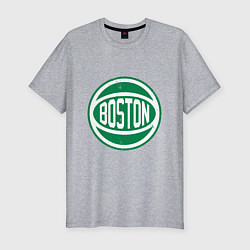 Мужская slim-футболка Boston Ball