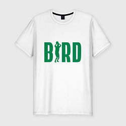 Футболка slim-fit Bird -Boston, цвет: белый