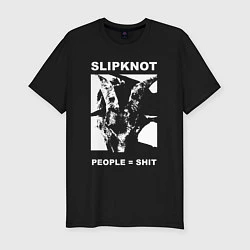 Мужская slim-футболка Slipknot People Shit