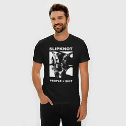 Футболка slim-fit Slipknot People Shit, цвет: черный — фото 2