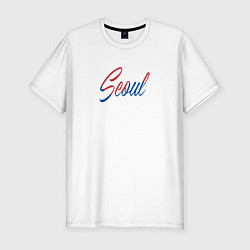 Мужская slim-футболка Seoul