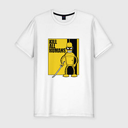 Мужская slim-футболка Bender - Kill Bill