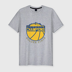 Футболка slim-fit Golden State Champs, цвет: меланж