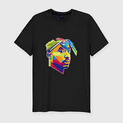 Футболка slim-fit 2PAC Style, цвет: черный