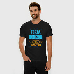 Футболка slim-fit Игра Forza Horizon PRO Gaming, цвет: черный — фото 2