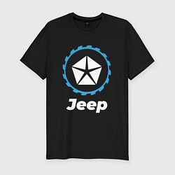 Футболка slim-fit Jeep в стиле Top Gear, цвет: черный