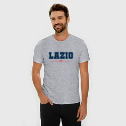Футболка slim-fit Lazio FC Classic, цвет: меланж — фото 2