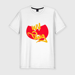 Мужская slim-футболка Wu-Tang Red