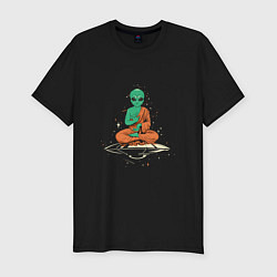 Мужская slim-футболка Space - Yoga