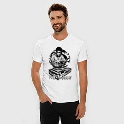 Футболка slim-fit Bruce Lee - Enter the dragon, цвет: белый — фото 2