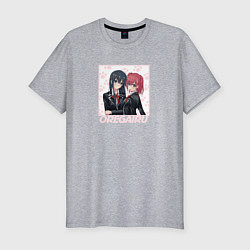 Футболка slim-fit OreGairu art, цвет: меланж