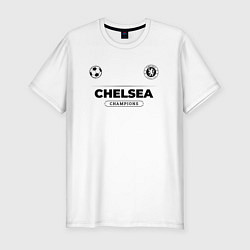 Мужская slim-футболка Chelsea Униформа Чемпионов