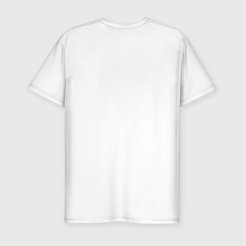 Мужская slim-футболка Wu-Tang Colors / Белый – фото 2