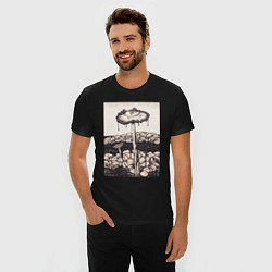 Футболка slim-fit Dripping Mushroom, цвет: черный — фото 2