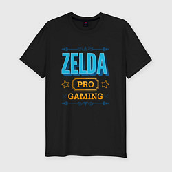 Мужская slim-футболка Игра Zelda pro gaming