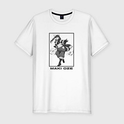 Мужская slim-футболка Маки - Пламенный отряд