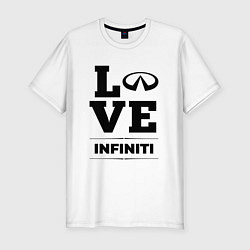 Мужская slim-футболка Infiniti Love Classic