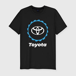 Футболка slim-fit Toyota в стиле Top Gear, цвет: черный