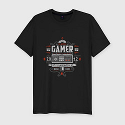Мужская slim-футболка Old classic - NES gamer