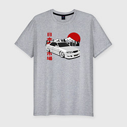 Мужская slim-футболка Chaser JZX100 Tourer V