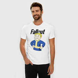 Футболка slim-fit Fallout blondie boy, цвет: белый — фото 2