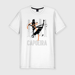 Футболка slim-fit Capoeira contactless combat, цвет: белый