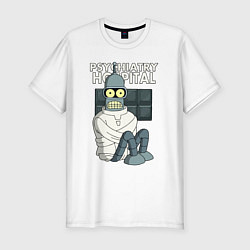 Мужская slim-футболка Bender - hospital