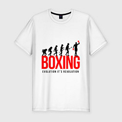 Мужская slim-футболка Boxing evolution