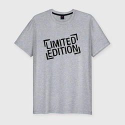 Футболка slim-fit Limited edition - Minimalism, цвет: меланж