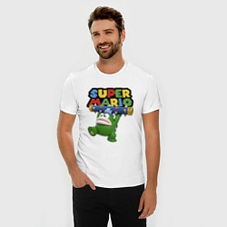 Футболка slim-fit Super Mario - Spike - Character, цвет: белый — фото 2