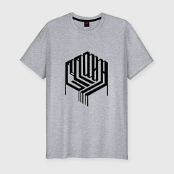 Мужская slim-футболка Логотип группы сплин