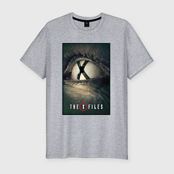Футболка slim-fit X - Files poster, цвет: меланж