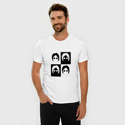 Футболка slim-fit John Lennon - The Beatles, цвет: белый — фото 2