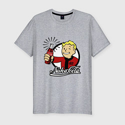 Футболка slim-fit Vault boy - nuka cola, цвет: меланж