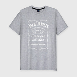 Мужская slim-футболка Jack Daniels