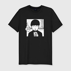 Футболка slim-fit Ekubo and Shigeo Kageyama, цвет: черный