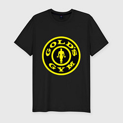 Футболка slim-fit Golds GYM, цвет: черный