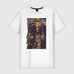 Футболка slim-fit Дзётаро Кудзё - cool dude, цвет: белый
