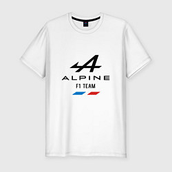 Мужская slim-футболка Альпин - формула 1