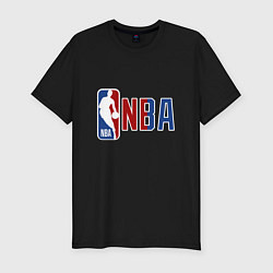 Мужская slim-футболка NBA - big logo