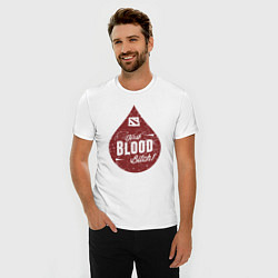 Футболка slim-fit Dota blood, цвет: белый — фото 2